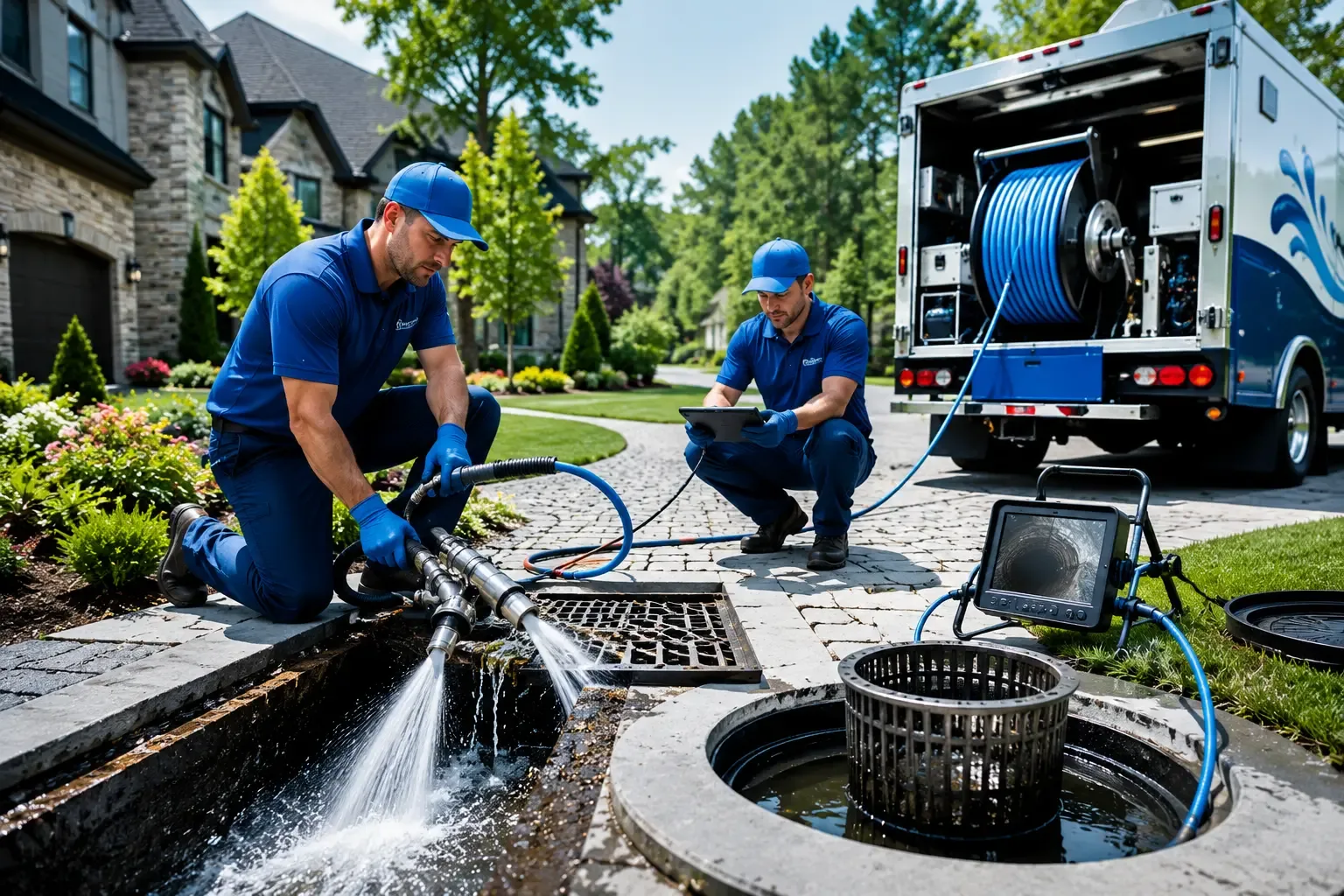 Local outdoor drain cleaning professionals in Cherry Valley, IL